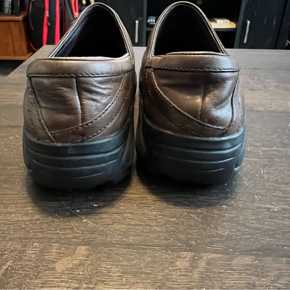 Merrell Shoes Encore Eclipse Casual Slip On Mules Women’s 7.5M Brown Leather - Picture 4 of 7